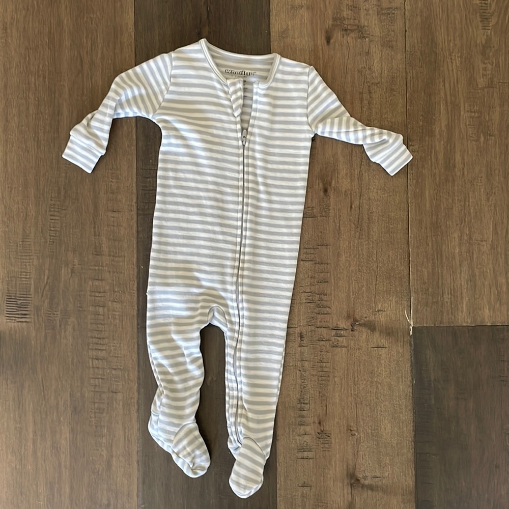 Woolino footies - grey